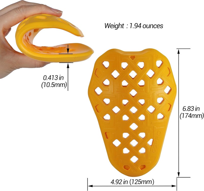 surlim CE Level 2 Motorcycle Armor Motorcycle Protector CE Armor for Motorcycle Jackets Pants Inserts Pads - Image 5
